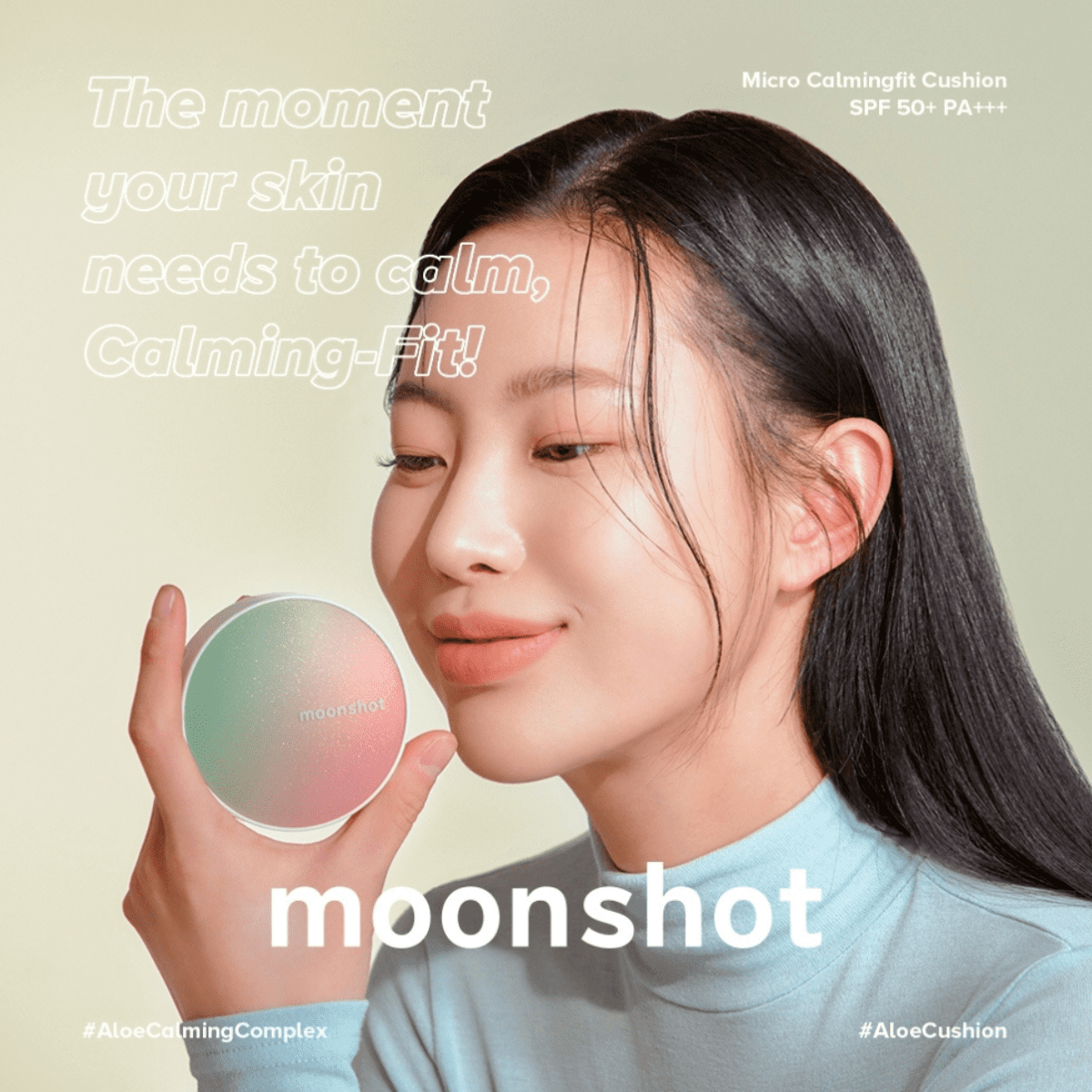 moonshot Micro CalmingFit Cushion (#201 Beige)