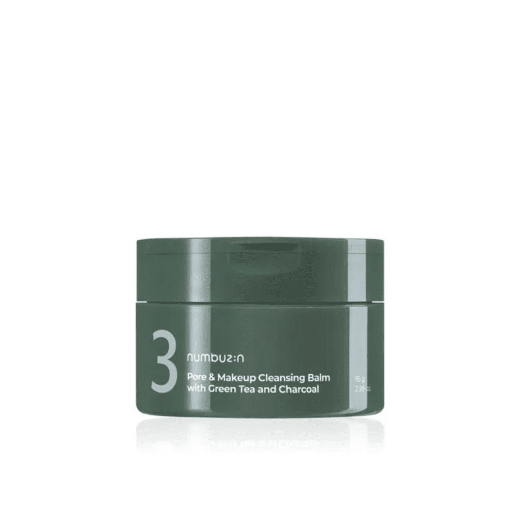 numbuzin No.3 Pore & Makeup Cleansing Balm With Green Tea And Charcoal ...