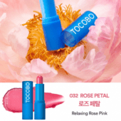 TOCOBO Powder Cream Lip Balm Rose petal