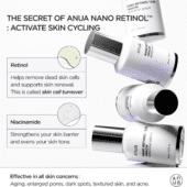 Anua Nano Retinol 0.3% + Niacin Renewing Serum 30ml