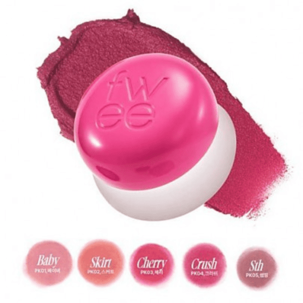 FWEE Lip&Cheek Blurry Pudding Pot PK02 Skirt 5g