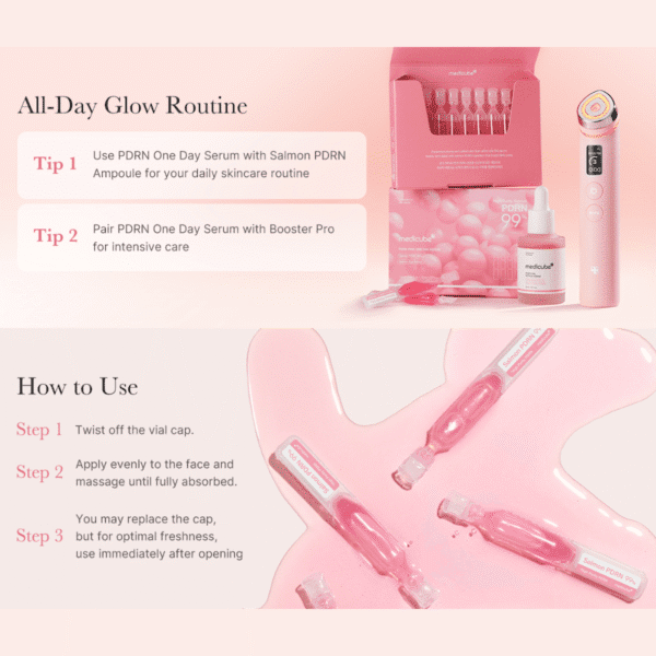 MEDICUBE PDRN Pink One Day Serum