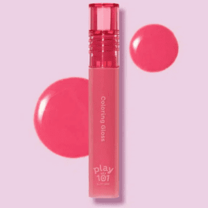 Play 101 by Etude Coloring Gloss 4.1g (02 Chewy Pink)